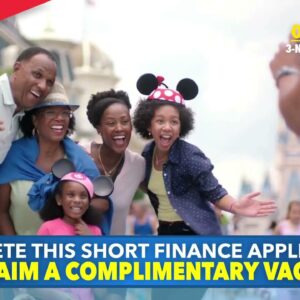 Vacation Incentives - Fill In Our Short Finance Application