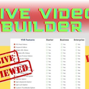 Yive Video Builder Review ✅ Best Vidnami Alternative [Yive Video Builder Lifetime Offer]
