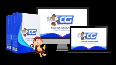Content Gorilla 2.0 Review - Convert ANY YouTube Video Into a Fully Formatted Blog Post