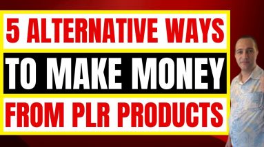 How to Make Money With PLR Products - 5 Ways To Make Money From PLR Content