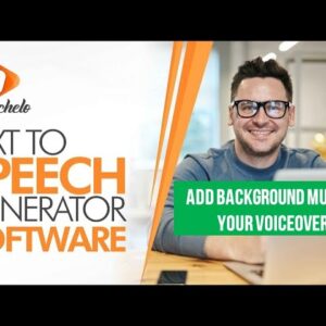 Add Background music to your VOICEOVERS - NEW Speechelo MODULE