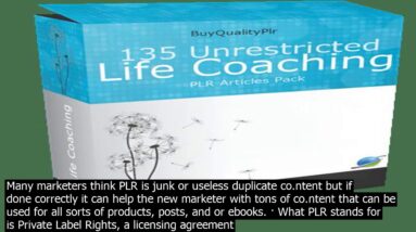 What is plr article   private label rights co.ntent commonly known as plr comes in many di