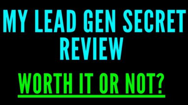 My Lead Gen Secret Review 2021