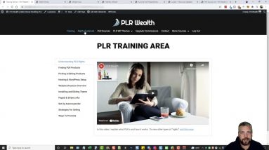 PLR Wealth Review Demo - PLR Sales Funnel Video Training Course