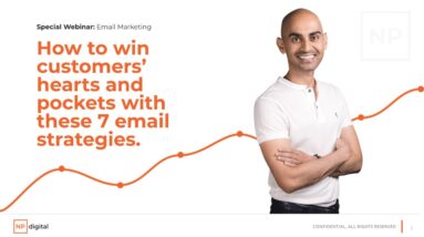 How to win customers’ hearts and pockets with these 7 email strategies webinar.