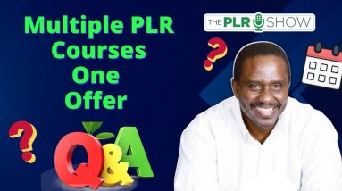 How to Use Multiple Rebrandable PLR Products In One Offer - Weekend Q and A