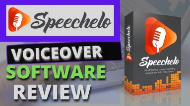 Speechelo TEXT 2 Speech Software      TUTORIAL  EXAMPLE  #Speechelo #text2speech    #speechcloning