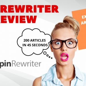 Spin Rewriter Review and Demo 🚨Complete & ULTIMATE Guide | USEFUL BONUSES (Limited time offer!)🚨