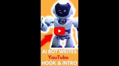 AI Writer Software Generates Original YouTube Intro #SHORTS