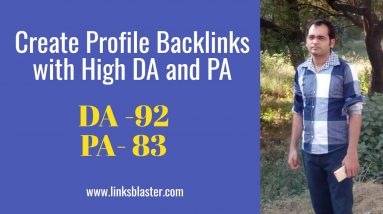 Best backlinks site with high DA - create high quality dofollow backlinks | high DA pa sites