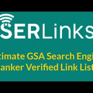 SER Links Review Demo Bonus - Ultimate GSA Search Engine Ranker Verified Link Lists