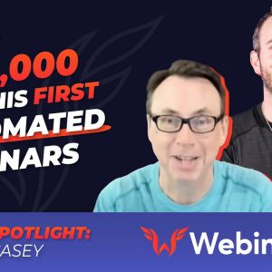 He's Made $100K On His First Automated Webinar