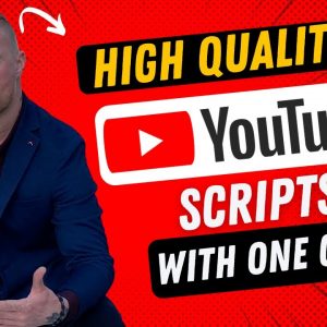 How To Write A Script For YouTube With A.I