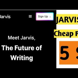 Jarvis AI Content Writing Tool Account in Cheap Price