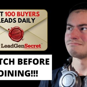 My Lead Gen Secret Review & Tutorial 2021 - WATCH BEFORE JOINING!