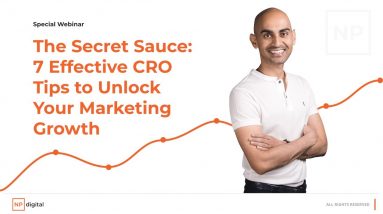 The Secret Sauce: 7 Effective CRO Tips to Unlock Your Marketing Growth Webinar