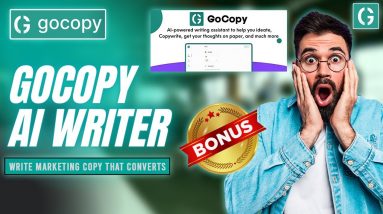 Gocopy Ai Writer ✅ Gocopy Ai Writer Review 😱 Ai Content Writer