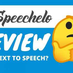 SPEECHELO REVIEW 2021 | Best Text to Speech Software?