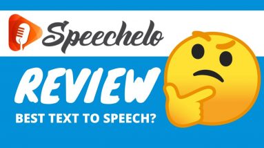 SPEECHELO REVIEW 2021 | Best Text to Speech Software?