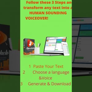 Speechelo-Turn Text To Voice With AI Engine