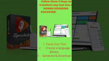 Speechelo-Turn Text To Voice With AI Engine