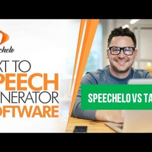 Speechelo vs Talkia of these 2 text to speech softwares -  Best of 2021