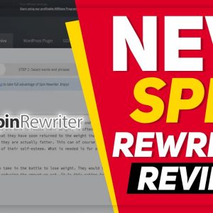 Spin Rewriter 12 Review 2021: Beware Before You Signup!! (Discount Inside!)