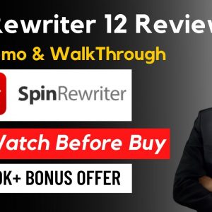 Spin Rewriter 12 Review | Really Best Spinning Tool In Market Or Worst ?