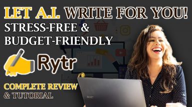 The Best AI Copywriting Tool - Rytr Review and Tutorial