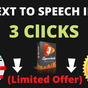 Transform Any Text Into Speech In 3 Clicks  #shorts Speechelo
