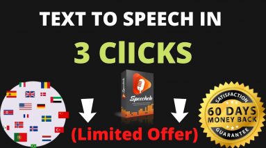 Transform Any Text Into Speech In 3 Clicks  #shorts Speechelo