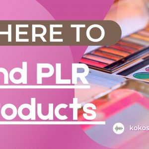 Where To Find PLR Products And Make Money Online