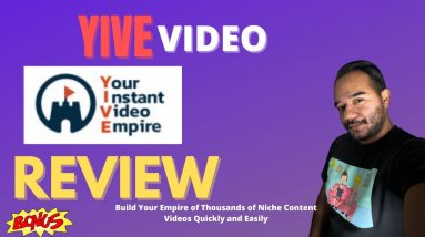 Yive Review - yive video builder | Vidnami alternative