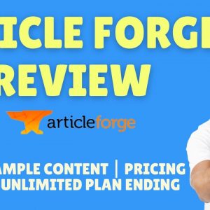Article Forge 3 Review | Unlimited Articles + Pricing Update