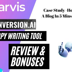Conversion.ai Demo &Review ⚡📲🧮⚡ Jarvis AI Copy Writing Tool⚡📲🧮⚡Write Blog in 5 Mins⚡ Bonuses📲🧮