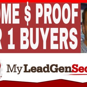 MY LEAD GEN SECRET Review 2021 - Income $$ PROOF - BUYERS Included - Tier 1 Traffic!!!
