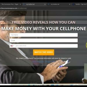 Make Money With Your Cellphone | Join Textbot Ai | Use The Conversion Pros For Marketing