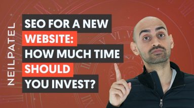 How Much Time Do You Need to Invest In SEO With a New Website That Has No Traffic