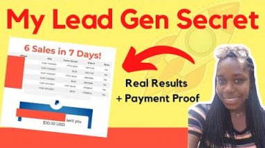 My Lead Gen Secret Review - Real Results + Payment Proof