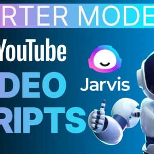 Jarvis.ai YouTube Script Tutorial | STARTER PLAN ONLY | |  Blazing Web Services