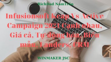 Infusionsoft Keap Vs  Active Campaign 2021   Side by Side, Price, Automation, Forms, Landers, CRM
