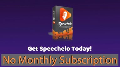 The best voice over software ever - AI Text To Real Speech - Speechelo: #Tishnology
