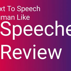 Turn text to speech with human like voices review🔥#speechelo #texttovoice #converter