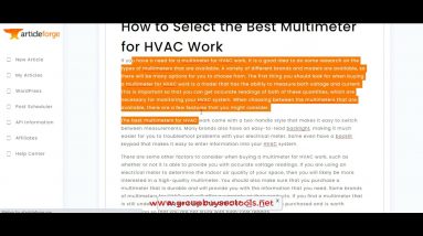 Article Forge Group Buy : High quality, AI-powered article creation