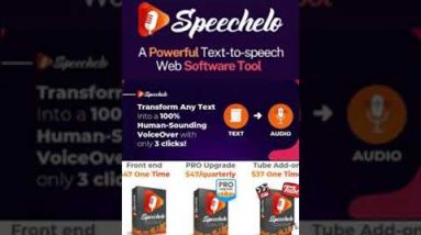 Best Text To Speech Software #Speechelo #shorts #ytshorts