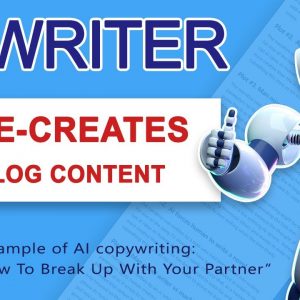 AI Article Writer Generates Blog Post in Real Time: “3 Tips to Break Up with  Your Partner"