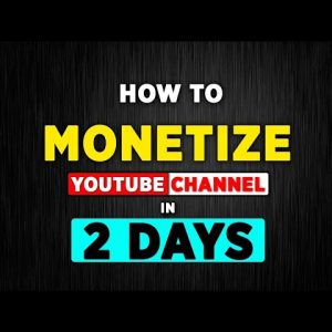 How To Monetize YouTube Channel 2022 HINDI || How I Monetized My Channel In 2Days🔥Only, Main cheeje!