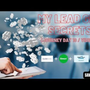 My Lead Gen Secret: promoting clickbank,fiver, and multiple income funnel! ✔DAY 10✔video 4