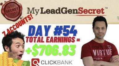 My Lead Gen Secret - Day #54 Using Clickbank | How to Earn Money Daily From Home in 2022