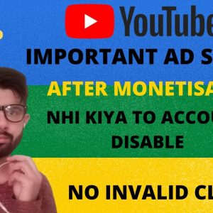 YouTube ADS Setting after Recently Monetize YouTube Channel | Complete ADS Setting Process